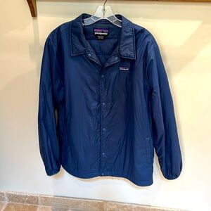 Patagonia Blue Insulated Windbreaker Jacket